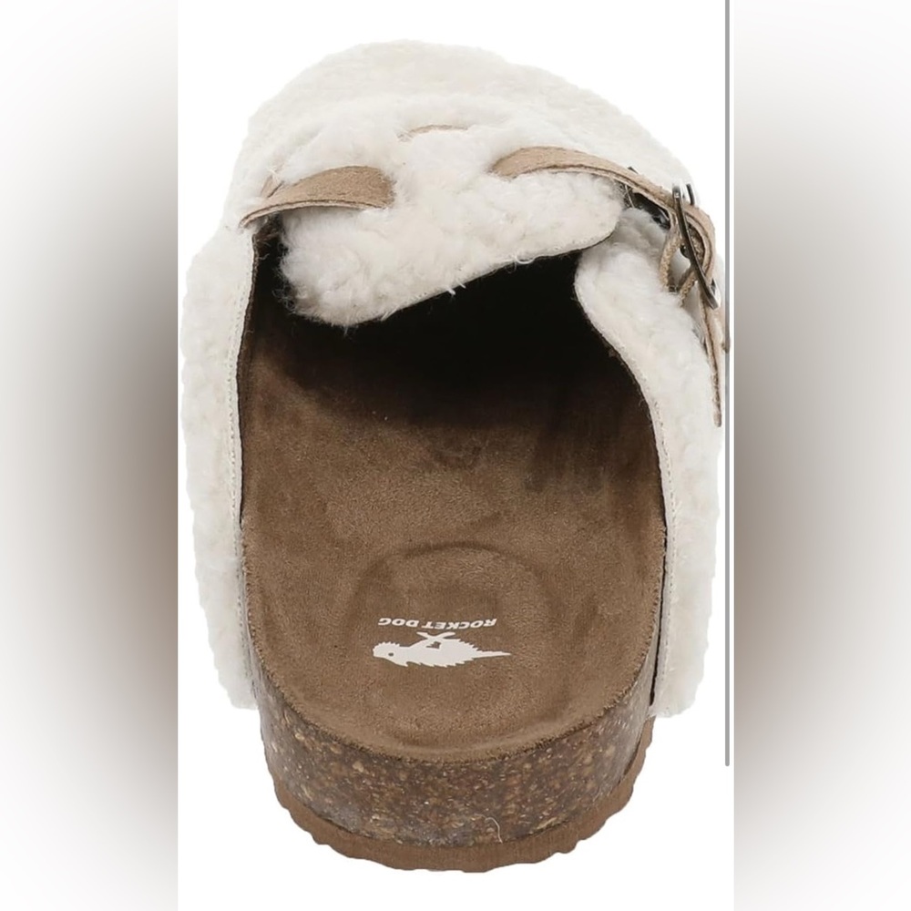 Rocket Dog Cozy Shearling Clogs with Buckle Straps, NWT! - Picture 6 of 11